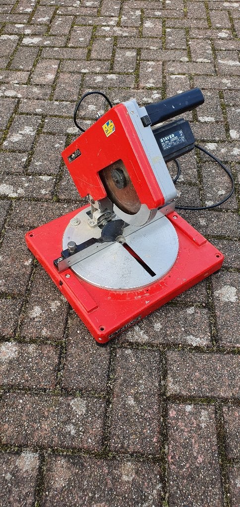 stayer afkortzaag SC205, 600 tot 1200 watt, Ophalen of Verzenden, Afkortzaag, 30 tot 70 mm