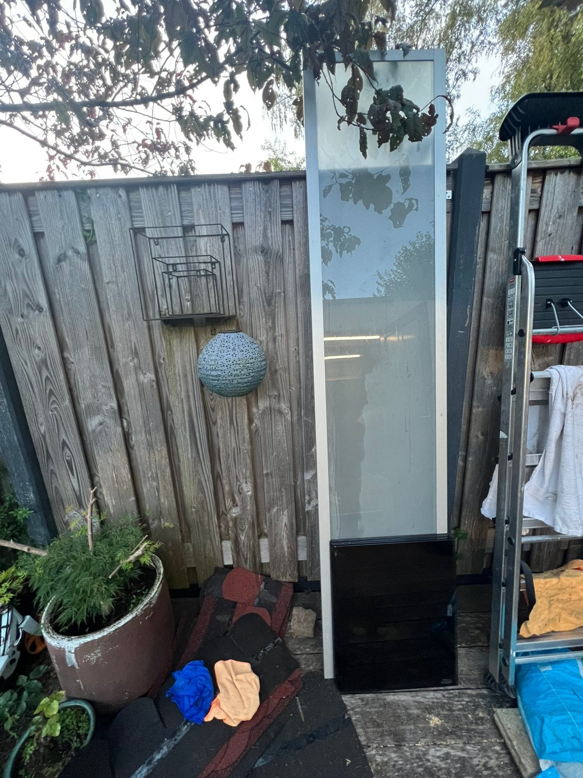 Ikea pax kast (50cm)  glazen deur, Antiek en Kunst, Antiek | Meubels | Kasten, Ophalen