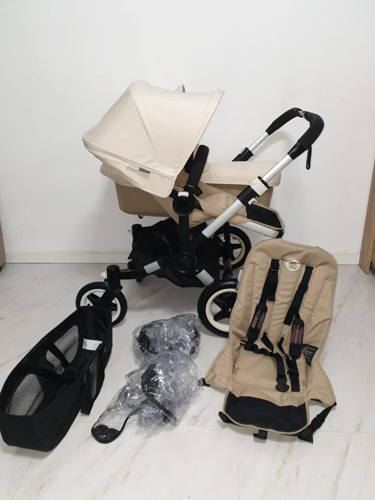Bugaboo Donkey Duo of Tweeling kinderwagen compleete, Ophalen, Bugaboo, Zo goed als nieuw, Combiwagen