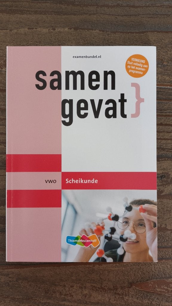 Samengevat VWO Scheikunde, Boeken, Schoolboeken, VWO, Scheikunde, ThiemeMeulenhoff, Ophalen of Verzenden