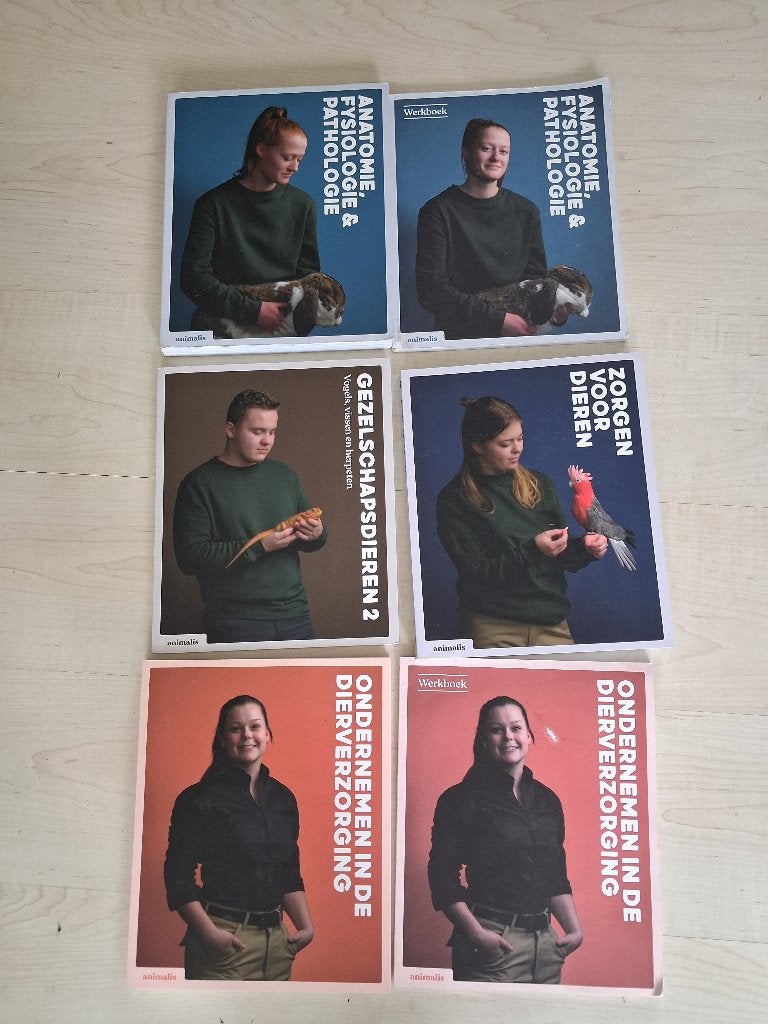 Schoolboeken, Verzenden, Zo goed als nieuw, MBO, Animalis
