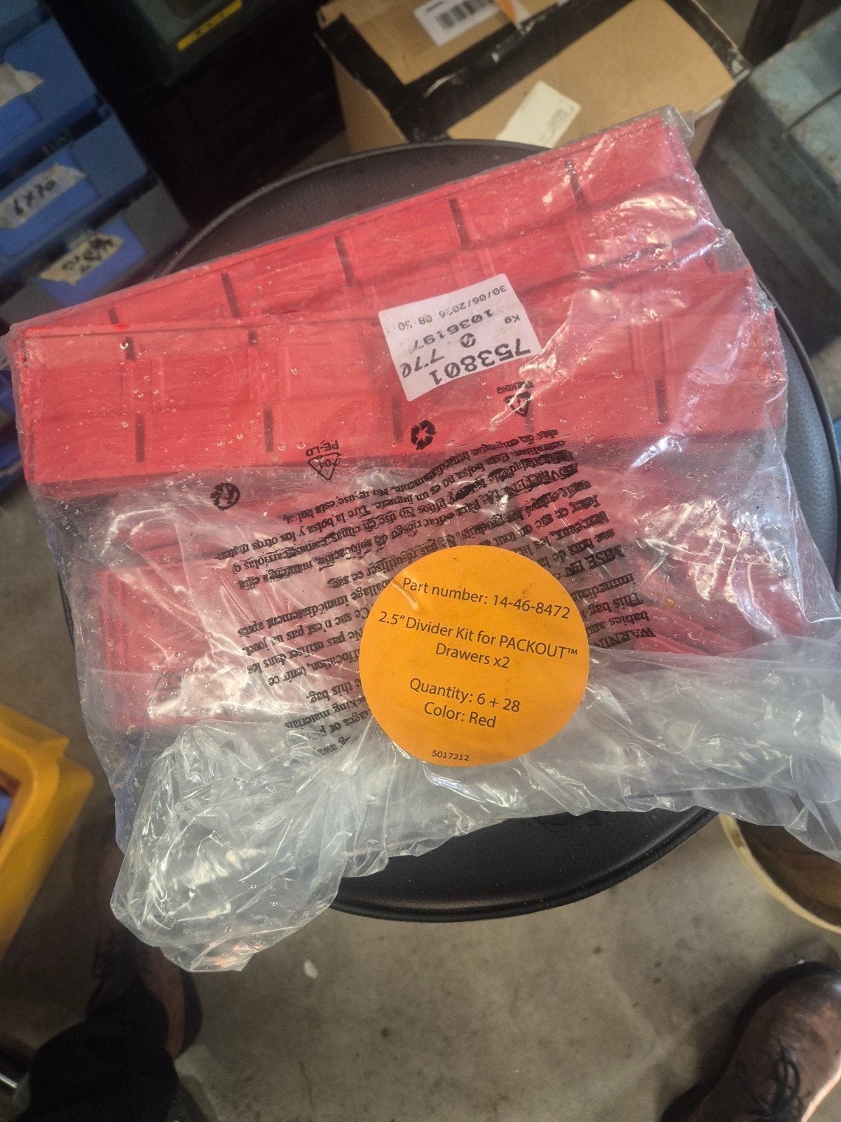 Milwaukee PACKOUT Ladeverdelers - Rood, Doe-het-zelf en Verbouw, Ophalen of Verzenden, Nieuw