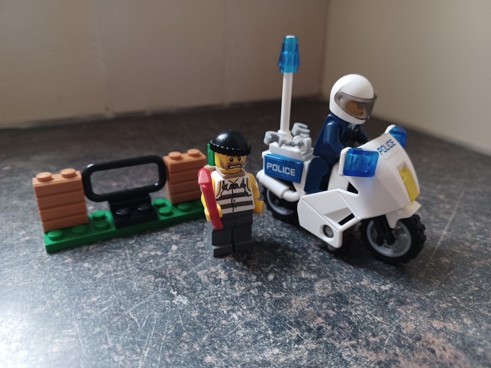 Lego city 60041 politie achtervolging, City, Lego, Ophalen of Verzenden, Zo goed als nieuw