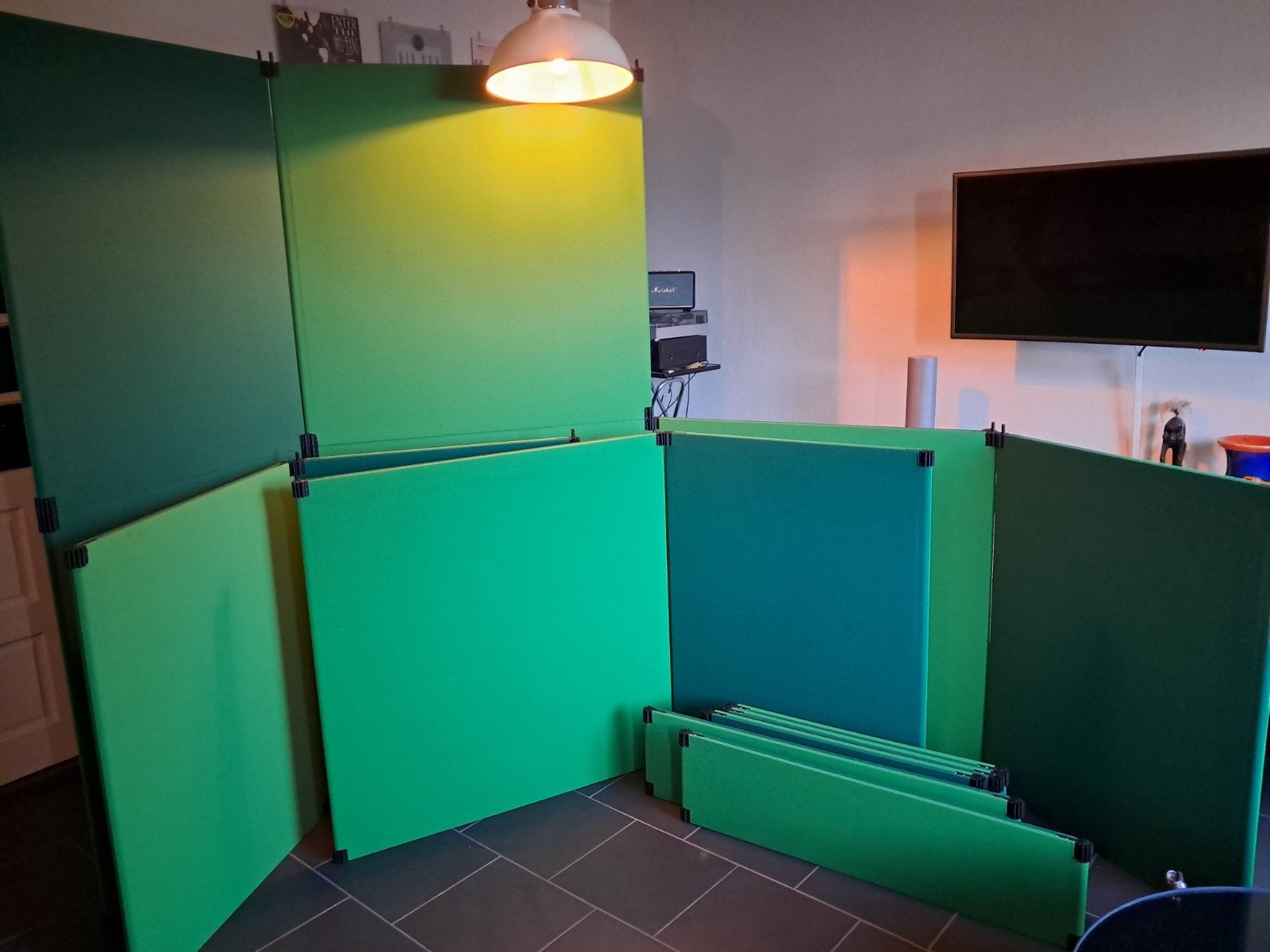 Kamerschermen / Standbouw Syncro, Ophalen, Zo goed als nieuw
