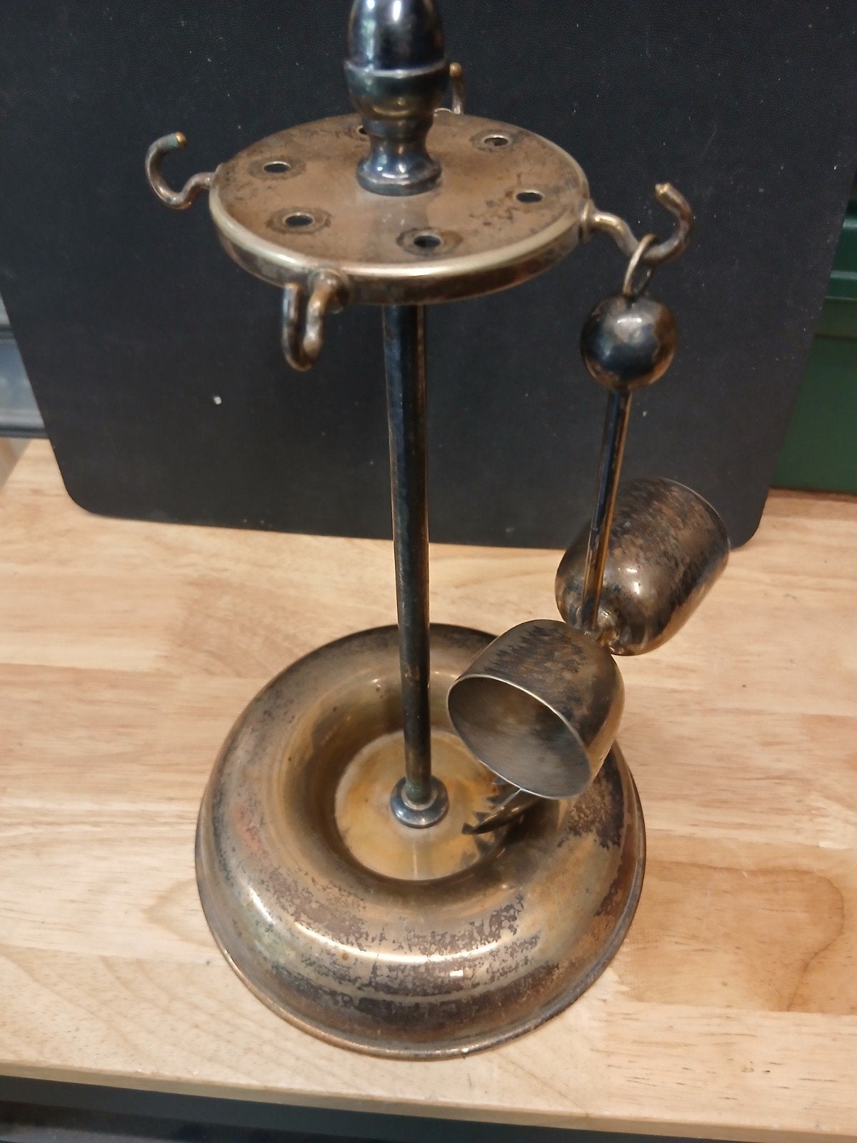 Vintage Cocktail Shaker Set met Maatbekers en Roerlepel, Ophalen of Verzenden