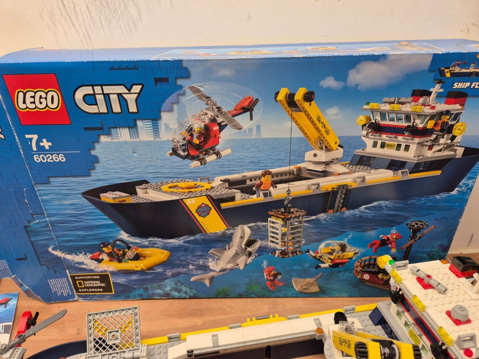 Lego city oceaan onderzoeksschip 602266, Kinderen en Baby's, Ophalen of Verzenden, Zo goed als nieuw