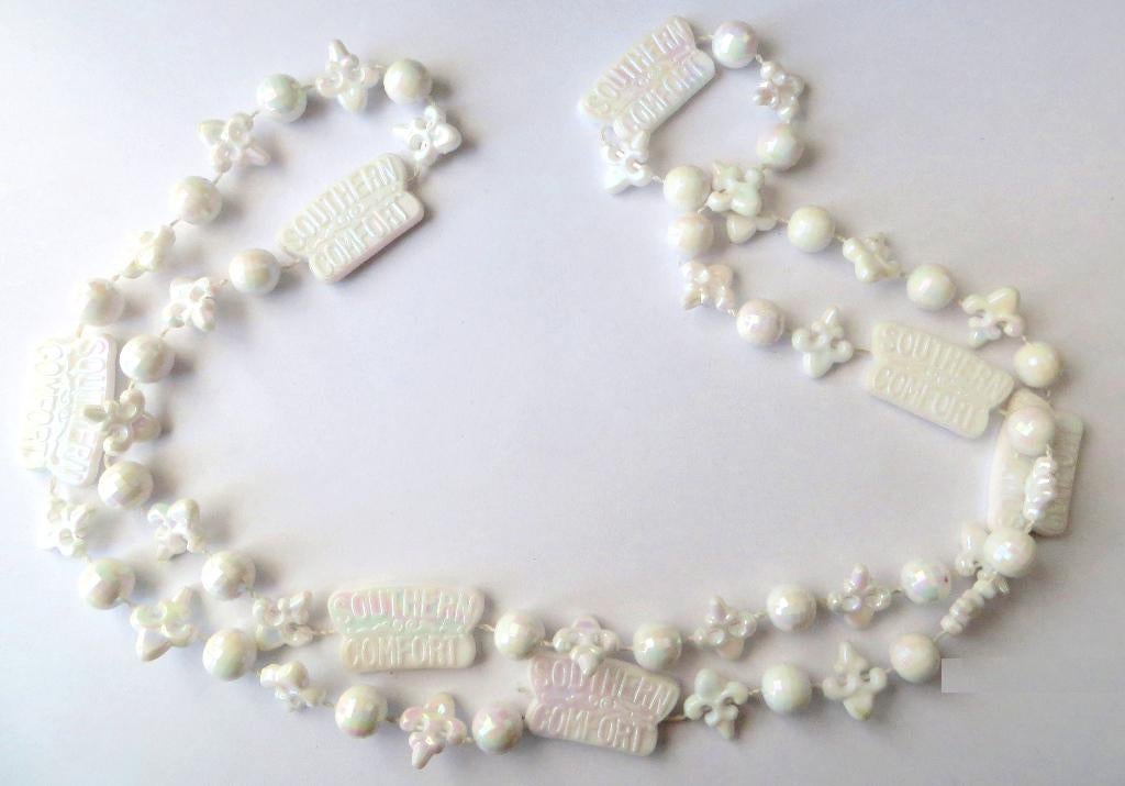 Unieke Prachtige Southern Comfort regenboog coating ketting, Verzenden, Zo goed als nieuw, Overige materialen