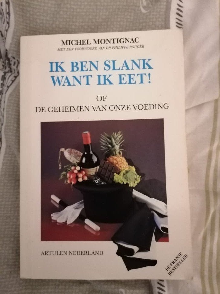 Ik ben slank want ik eet! - Michel Montignac, Gelezen, Gezond koken, Michel Montignac, Ophalen of Verzenden