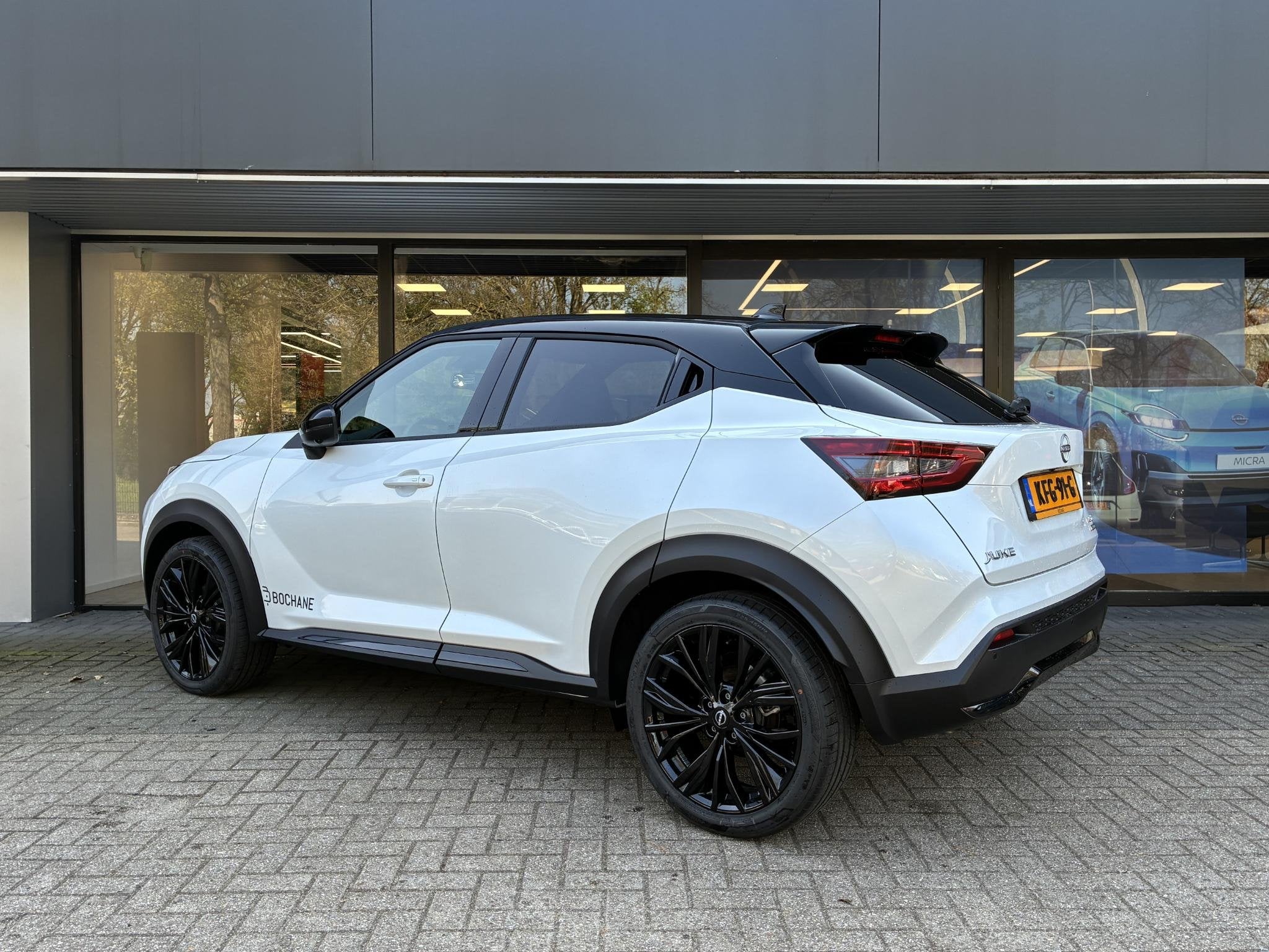 Nissan Juke 1.6 Hybrid N-Design DEMO | Climate Control | Ver, Auto's, Stof, Met garantie (alle), Wit, Origineel Nederlands