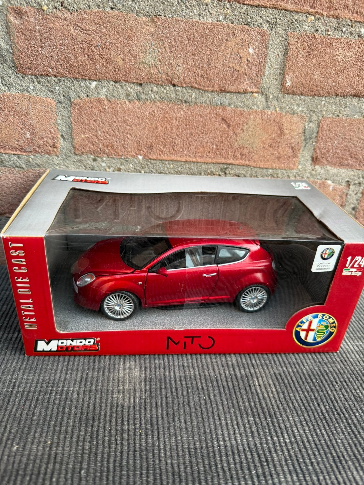 1:24 Alfa Romeo Mito ……… 25,-, Ophalen of Verzenden, Nieuw, Auto, Overige merken