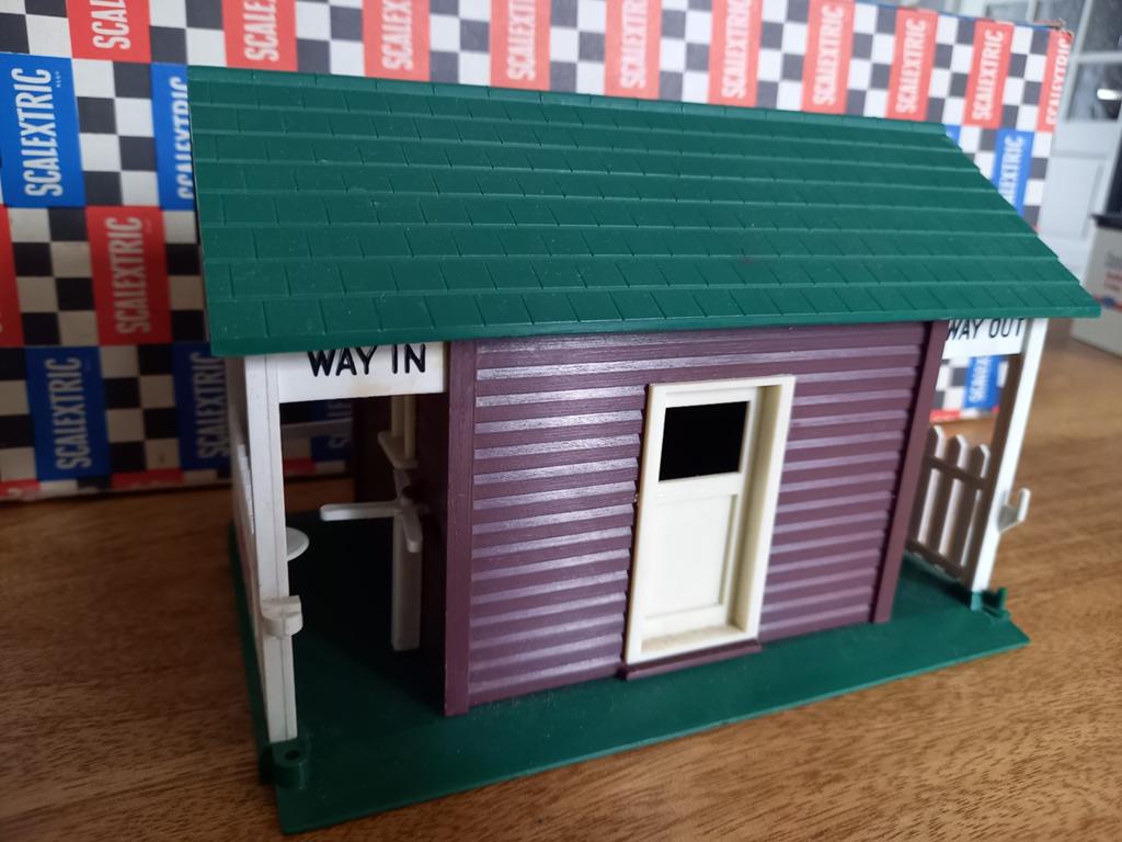 Scalextric Racebaan Gebouw - A 233 Ingang/Uitgang loketten, Kinderen en Baby's, Speelgoed | Racebanen, Ophalen of Verzenden, Elektrisch