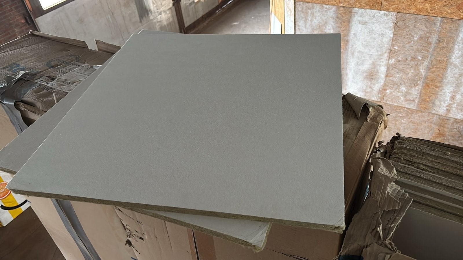 Gratis ~100 plafondplaten 60x60, Doe-het-zelf en Verbouw, Ophalen, Nieuw, Overige materialen, Minder dan 20 mm
