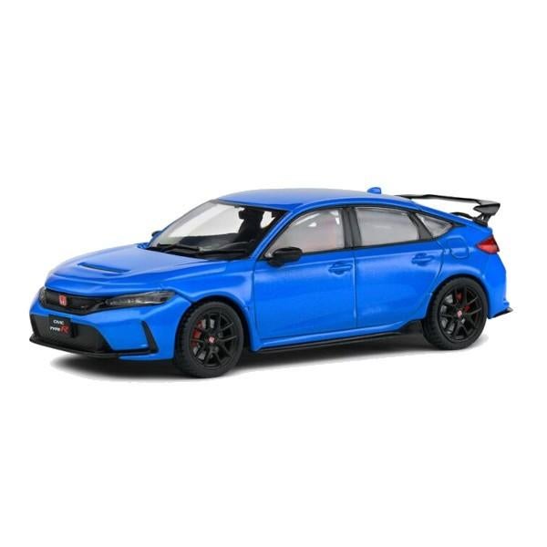 Honda Civic R 2022 Blauw Modelauto 1/43 Solido Nieuw, Solido, Auto, Solido, Nieuw