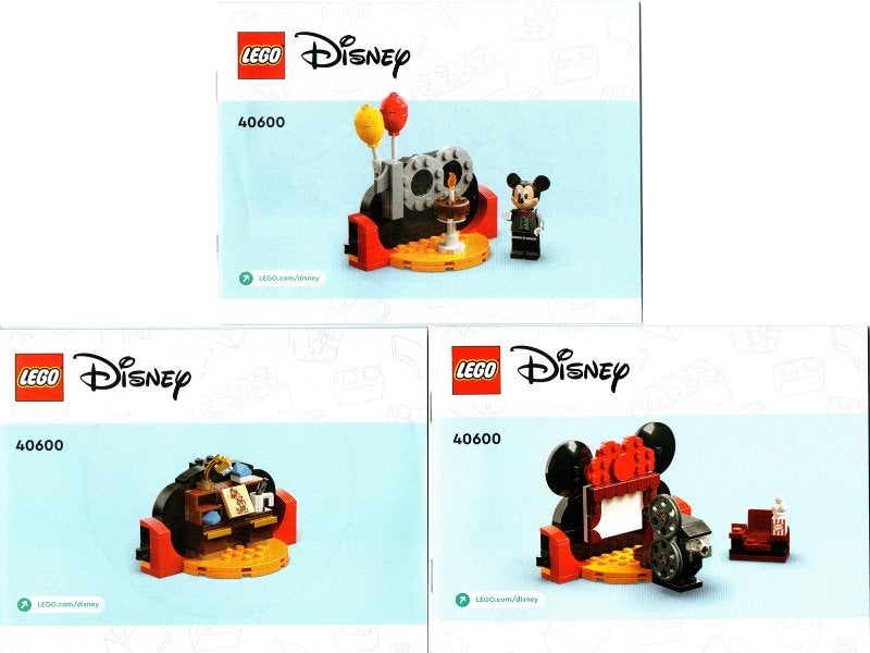 Lego | GWP  | Eerbetoon aan 100 jaar Disney | 40600, Lego, Lego, Nieuw, https://legohouse.com/en-gb/info/contact-us/