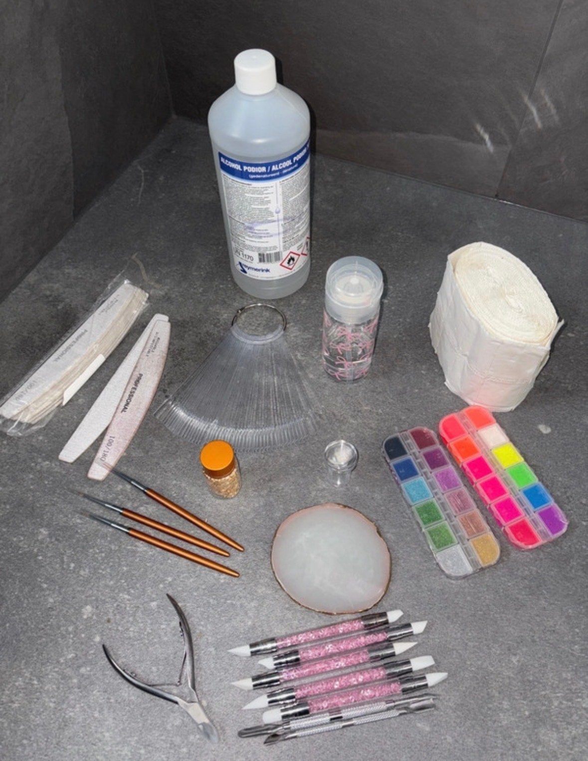 Gelnagel complete set met 62 Kleuren, UV & Accessoires, Ophalen of Verzenden, Nieuw, Overige kleuren, Handen en Nagels