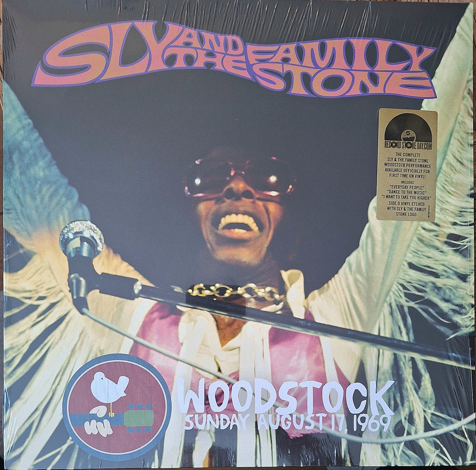 Sly & The Family Stone - Woodstock August 17, 1969 (2LP), Ophalen of Verzenden, Zo goed als nieuw, Dubbel-LP, Soul