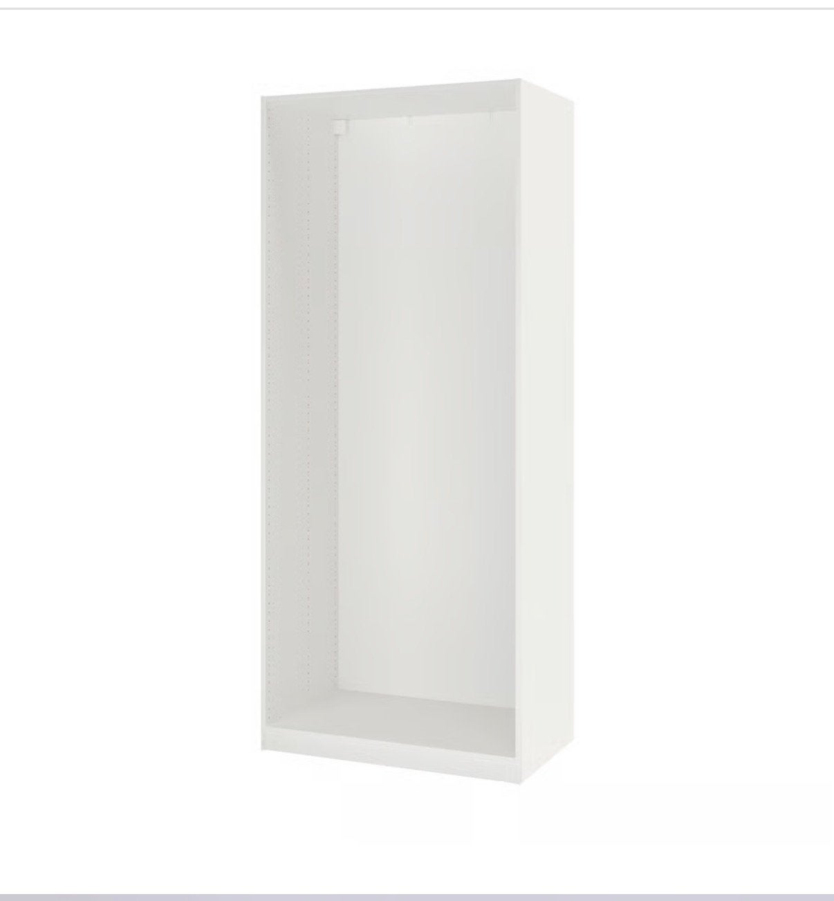 2x PAX Basiselement kledingkast, wit, 100x58x236 cm, Ophalen, 200 cm of meer, Nieuw, 50 tot 100 cm