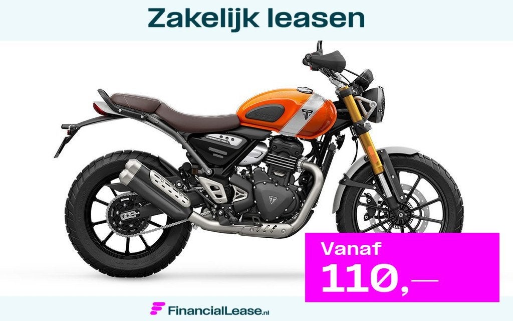 Triumph Scrambler 400 X, Motoren, Motoren | Triumph, Bedrijf, Toermotor, 12 t/m 35 kW