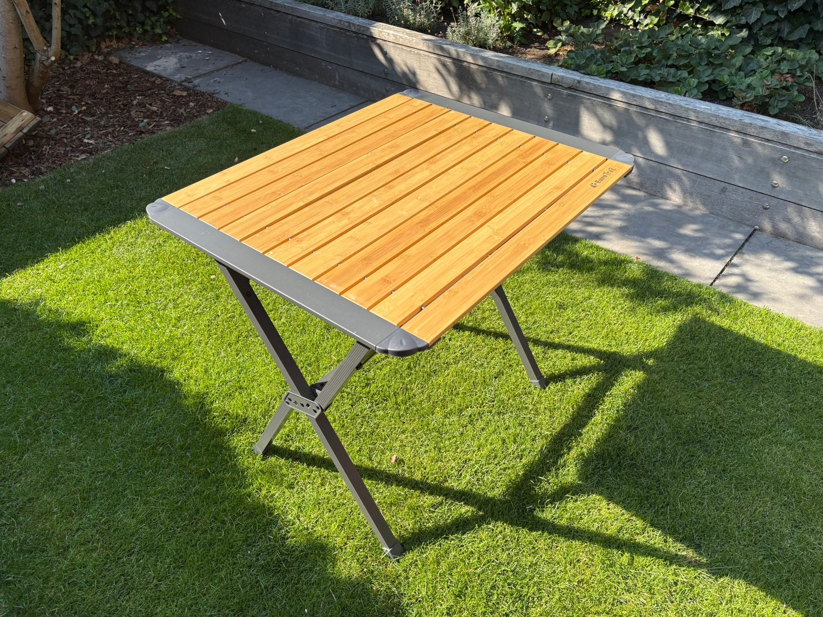 Eurotrail Chambery S Bamboe campingtafel, Ophalen, Zo goed als nieuw, Campingtafel