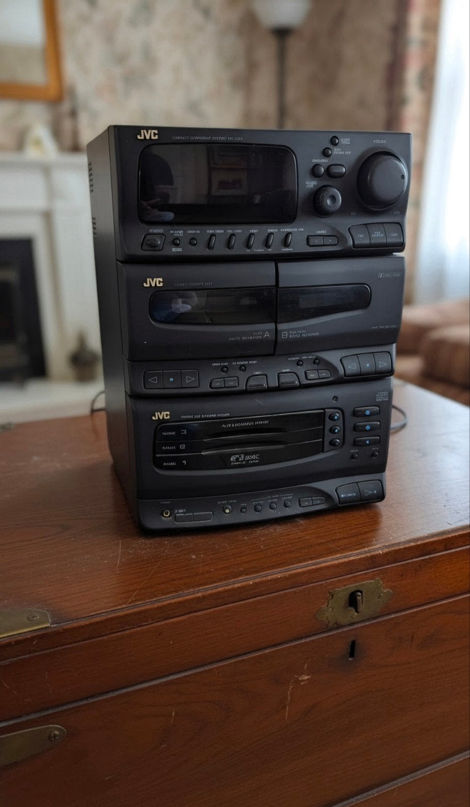 JVC MX-C220 Hifi Set, Audio, Tv en Foto, Stereo-sets, Ophalen of Verzenden, Zo goed als nieuw, Speakers, JVC