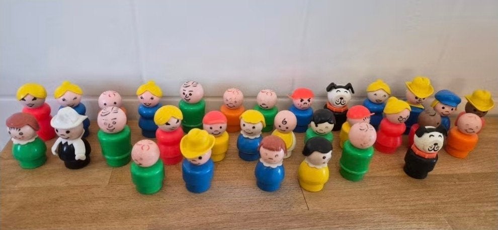Grote collectie vintage Fisher-Price Little People speelgoed, Ophalen of Verzenden