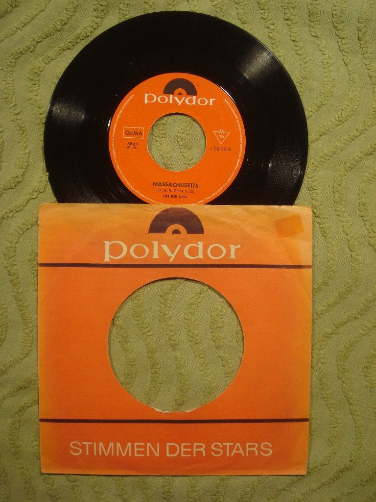 Bee Gees 7" Vinyl Single: ‘Massachusetts’ (Duitsland), Ophalen of Verzenden, Zo goed als nieuw, 7 inch, Pop