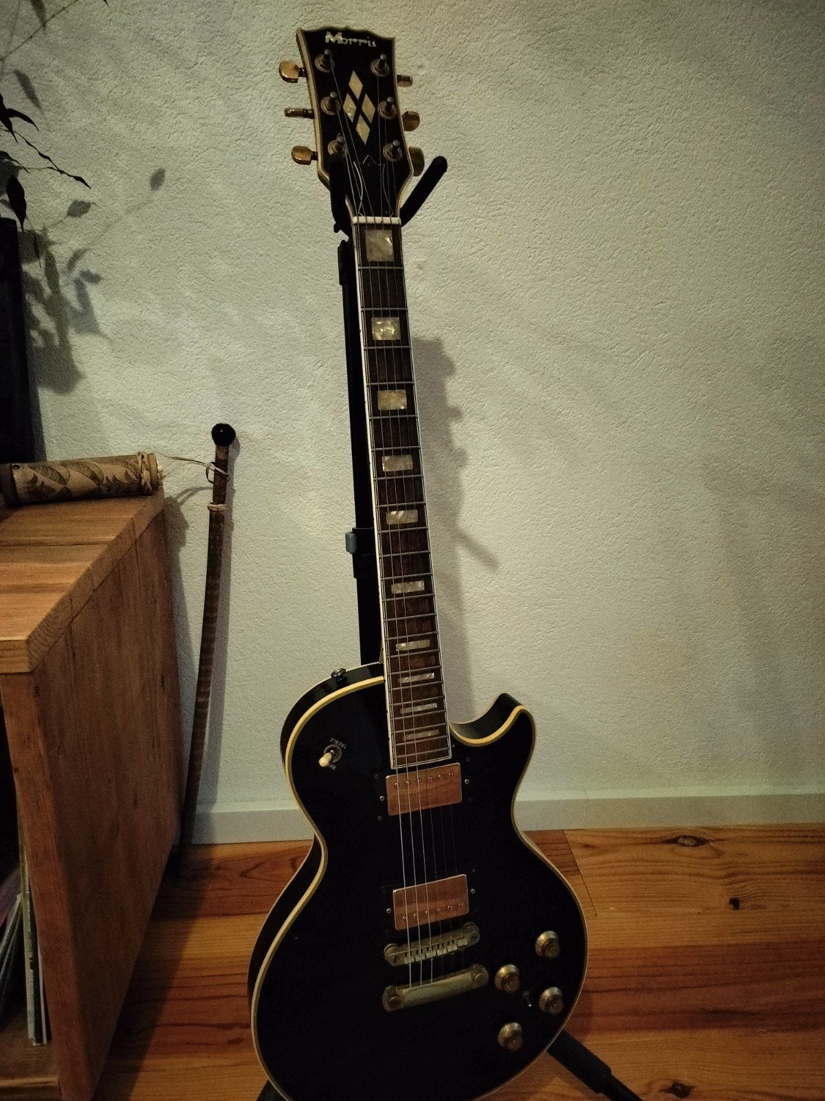 Morris Les Paul elektrische gitaar 70s Japan, Muziek en Instrumenten, Ophalen of Verzenden, Gebruikt, Solid body, Overige merken