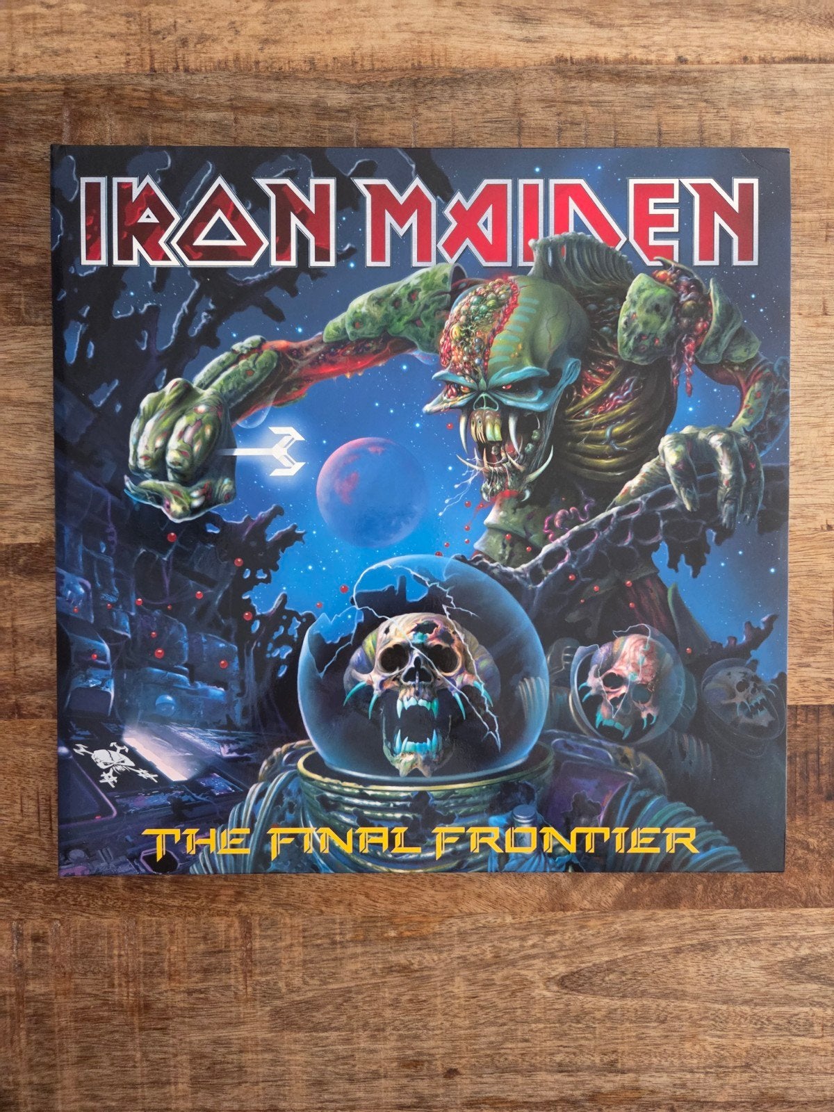 Dubbel lp Iron Maiden the final frontier, Ophalen of Verzenden, Zo goed als nieuw, 12 inch
