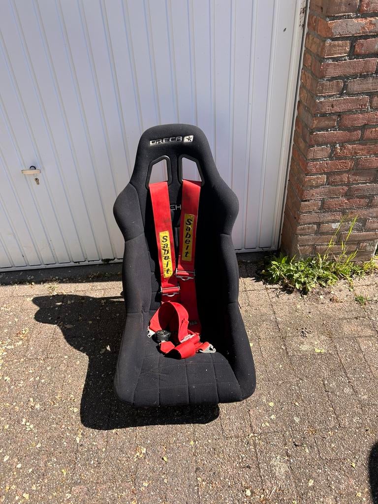 Gebruikte racestoel uit een bmw, Ophalen, Gebruikt