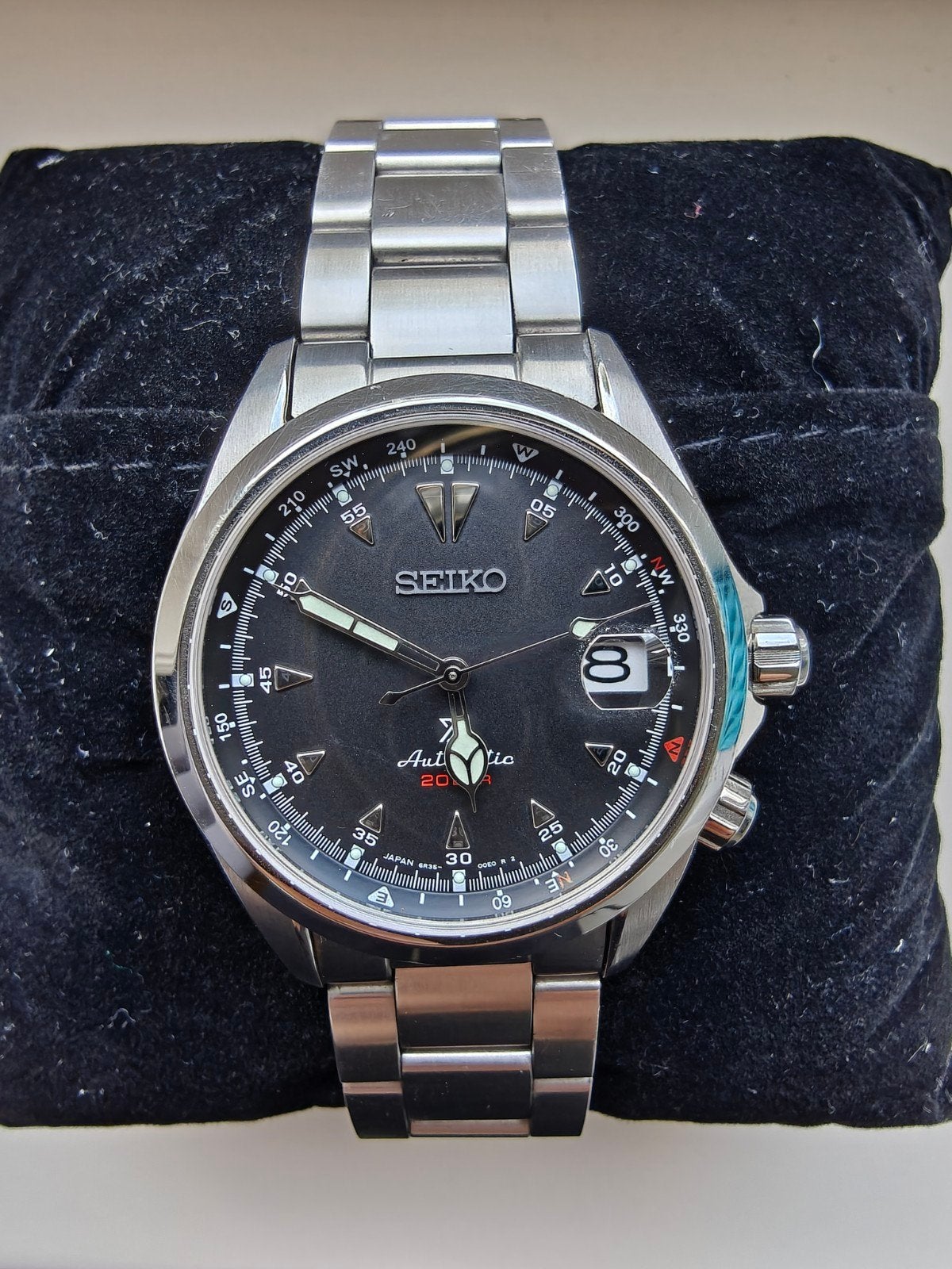 Seiko Prospex Alpinist SPB121J1 Automatisch Herenhorloge, Sieraden, Tassen en Uiterlijk, Polshorloge, Ophalen of Verzenden, Zo goed als nieuw