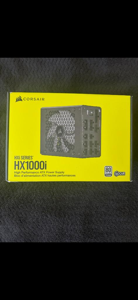 Corsair hx1000i voeding, Computers en Software, Interne voedingen, Ophalen of Verzenden, Zo goed als nieuw