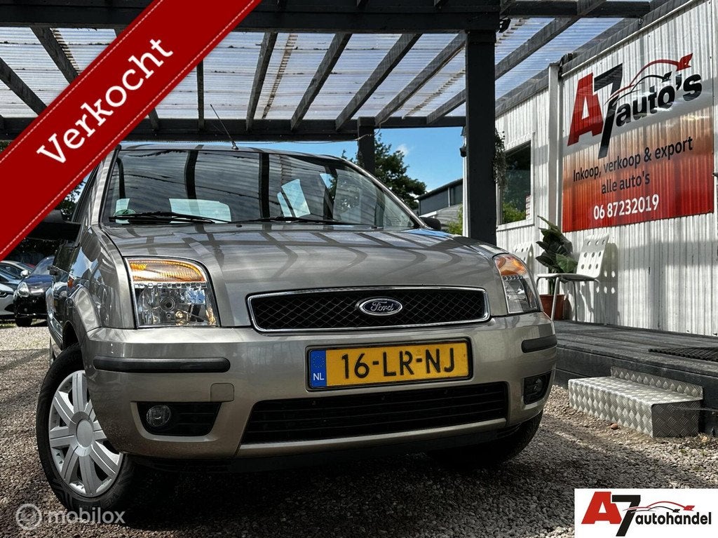 Ford Fusion 1.4-16V Nieuwe APK, Auto's, Voorwielaandrijving, 15 km/l, Origineel Nederlands, Bedrijf