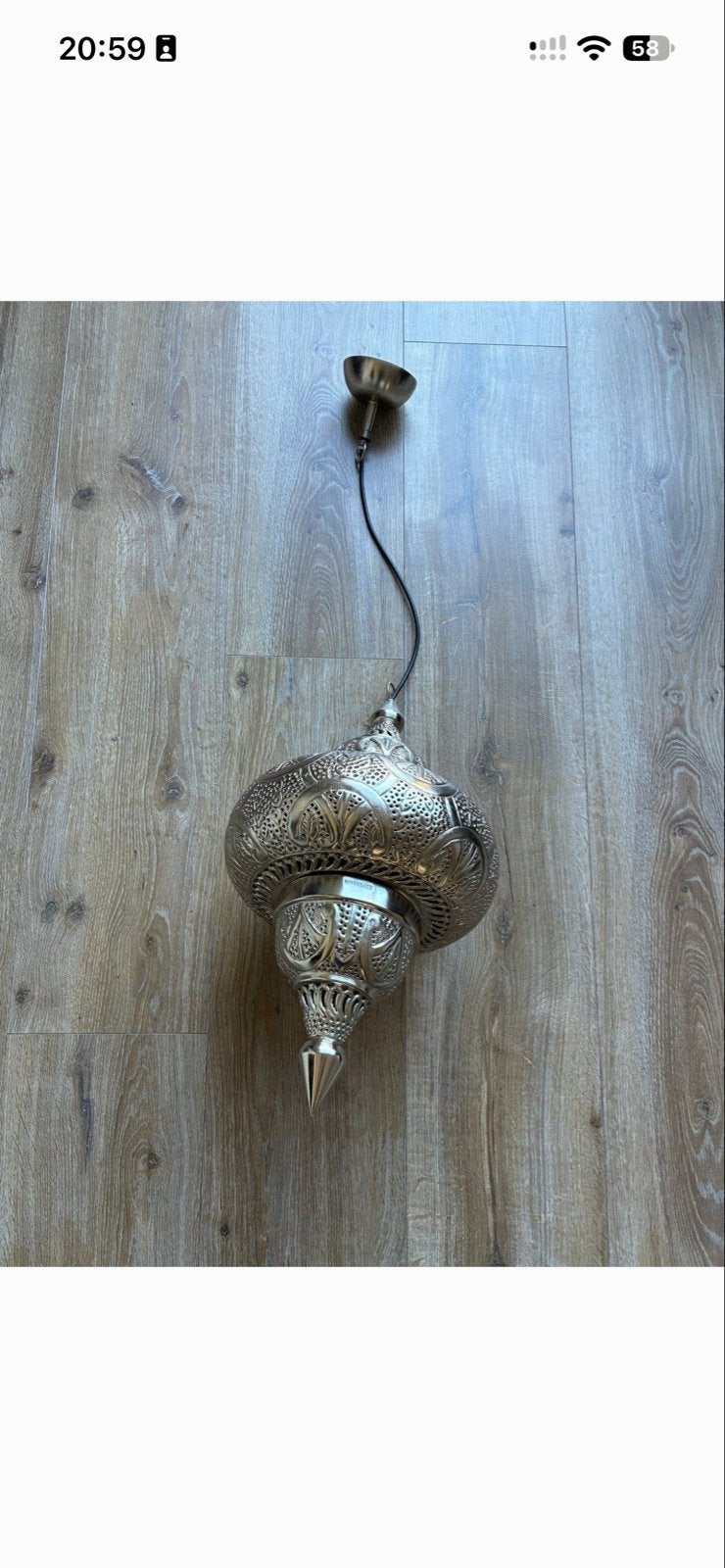 Riverdale Plafondlamp - Sfeervol en Luxe Design, Ophalen of Verzenden, Gebruikt, Metaal, Overige fittingen