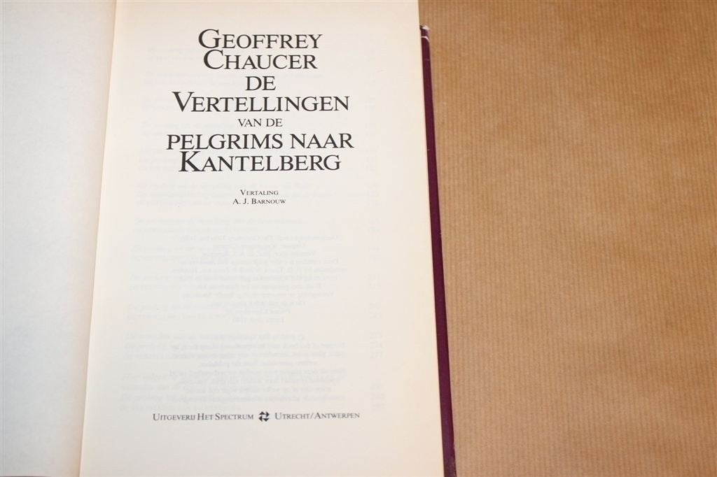 Vertellingen naar Kantelberg — Chaucer\'s Klassieke Verhalen, Ophalen of Verzenden, Gelezen