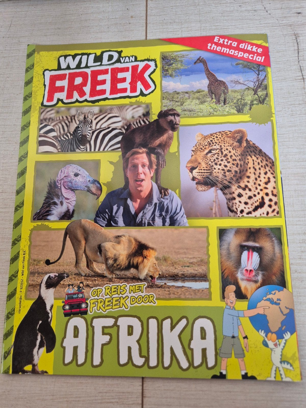 Extra Dikke Themaspecial: Wild van Freek AFRIKA, NIEUW, Ophalen, Nieuw, Wetenschap en Natuur