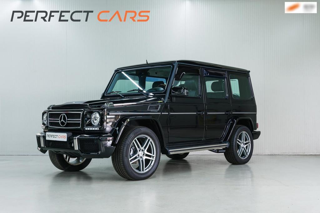 Mercedes-Benz G-klasse 500 St.Wagon, Leer, AMG pakket, top s, Auto's, Mercedes-Benz, Automaat, Gebruikt, G-Klasse, Zwart