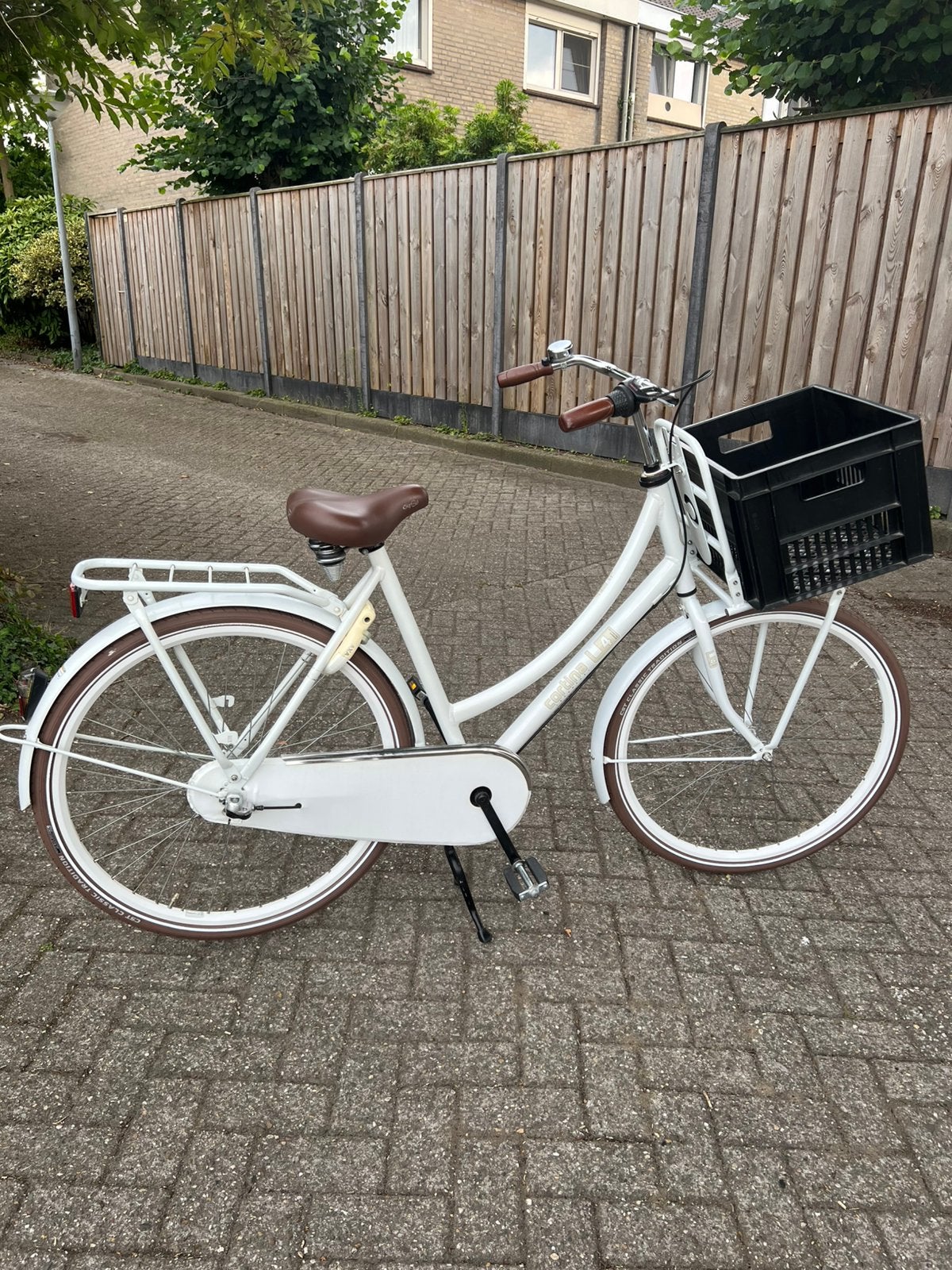 CORTINA U4 TRANSPORTDAMESFIETS 3V, Terugtraprem, Versnellingen, 56 cm of meer, Zo goed als nieuw