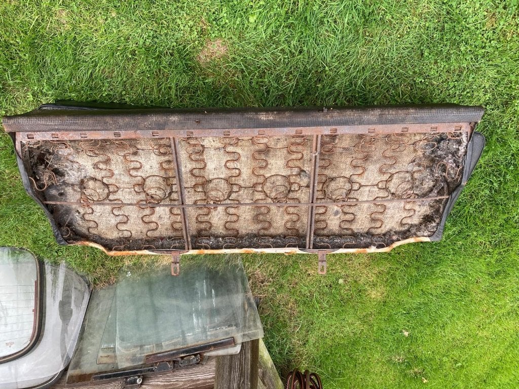 vw type 3 bank, Ophalen, Gebruikt, Oldtimer onderdelen