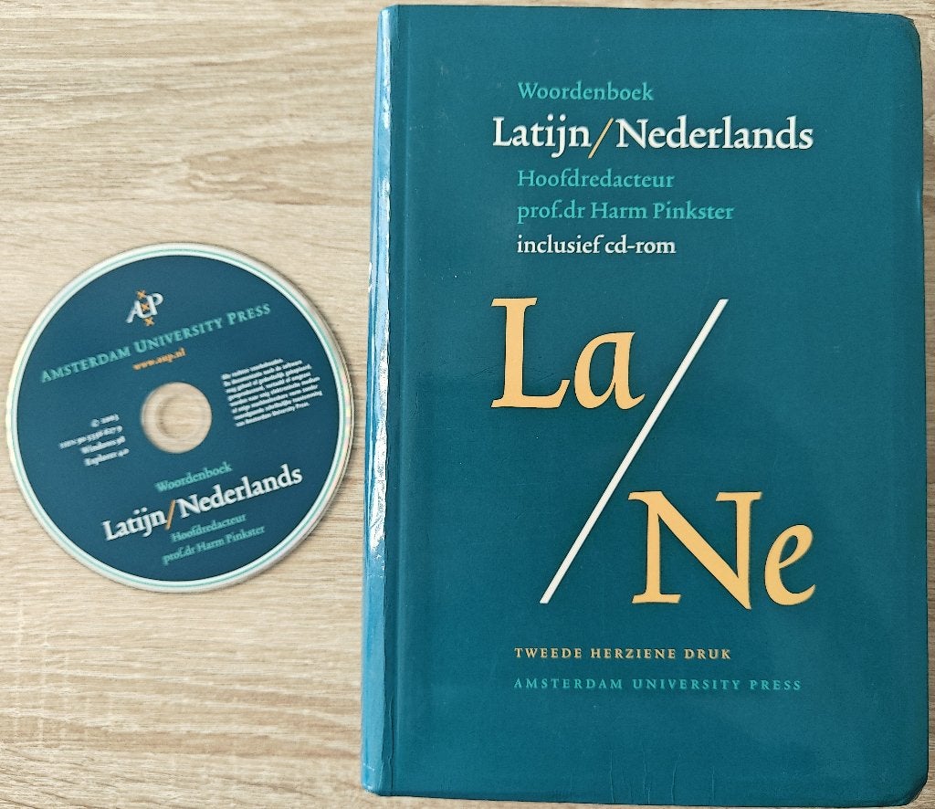 Pinkster: WOORDENBOEK LATIJN / NEDERLANDS. INCL. CD-ROM., Boeken, Schoolboeken, Ophalen of Verzenden, Zo goed als nieuw, Overige niveaus