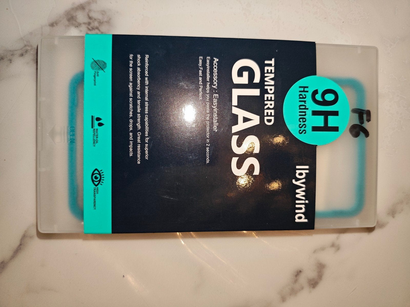Poco F6 - Nieuw Tempered Glass 9H Hardness Screenprotector, Verzenden