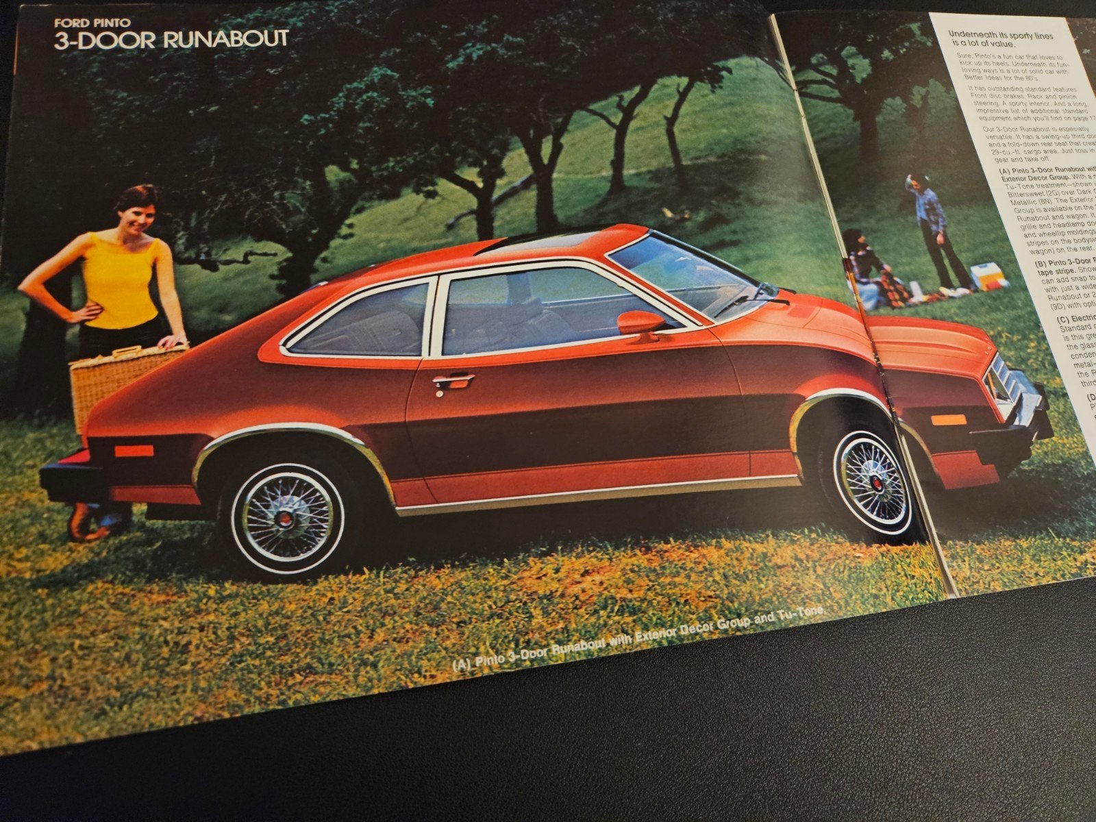 Brochure Ford Pinto 1980 USA, Ophalen of Verzenden, Zo goed als nieuw, Ford