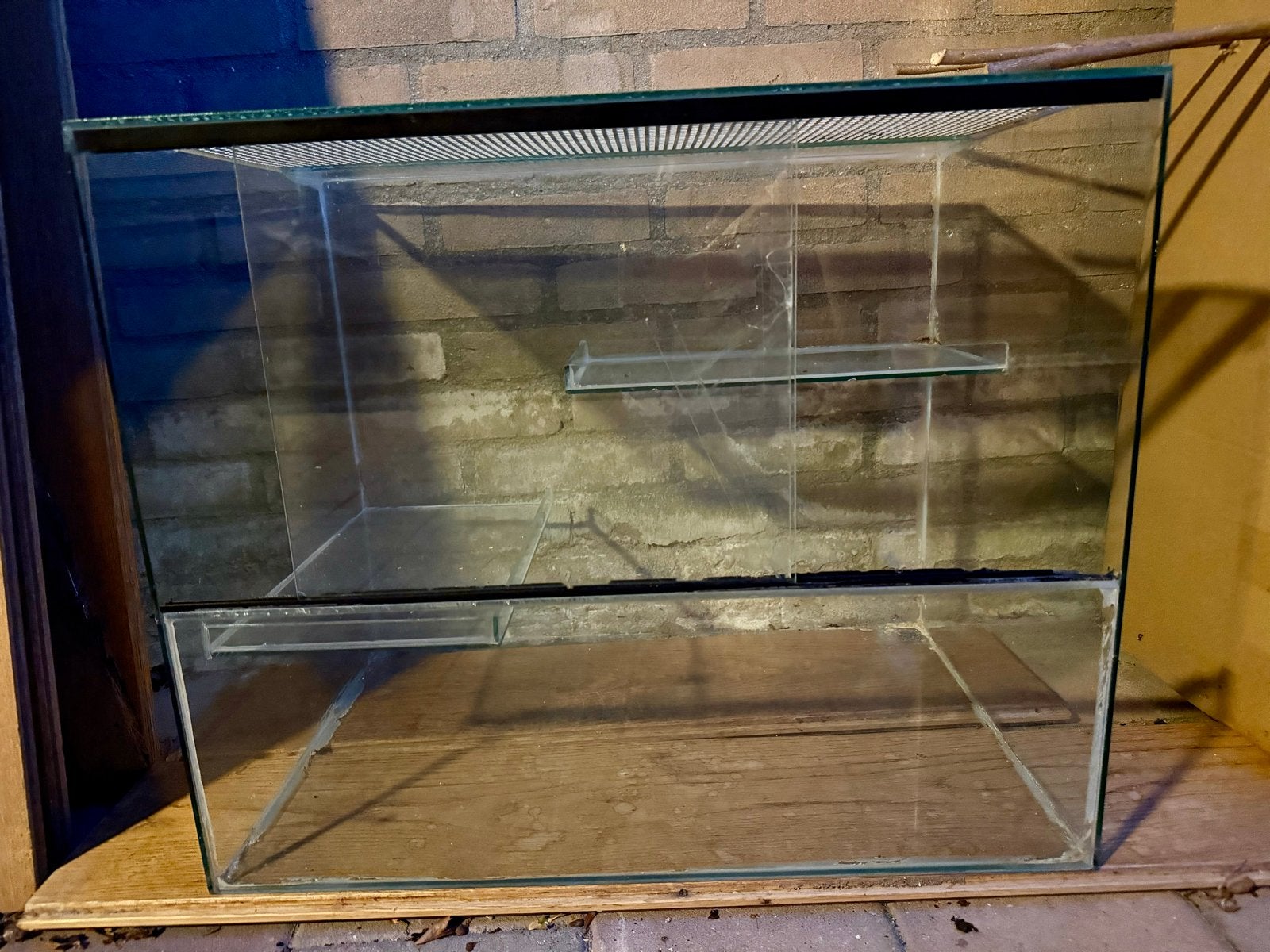 Hamsterkooi, terrarium 60x40x50, Kooi, Gebruikt, Minder dan 75 cm, Ophalen