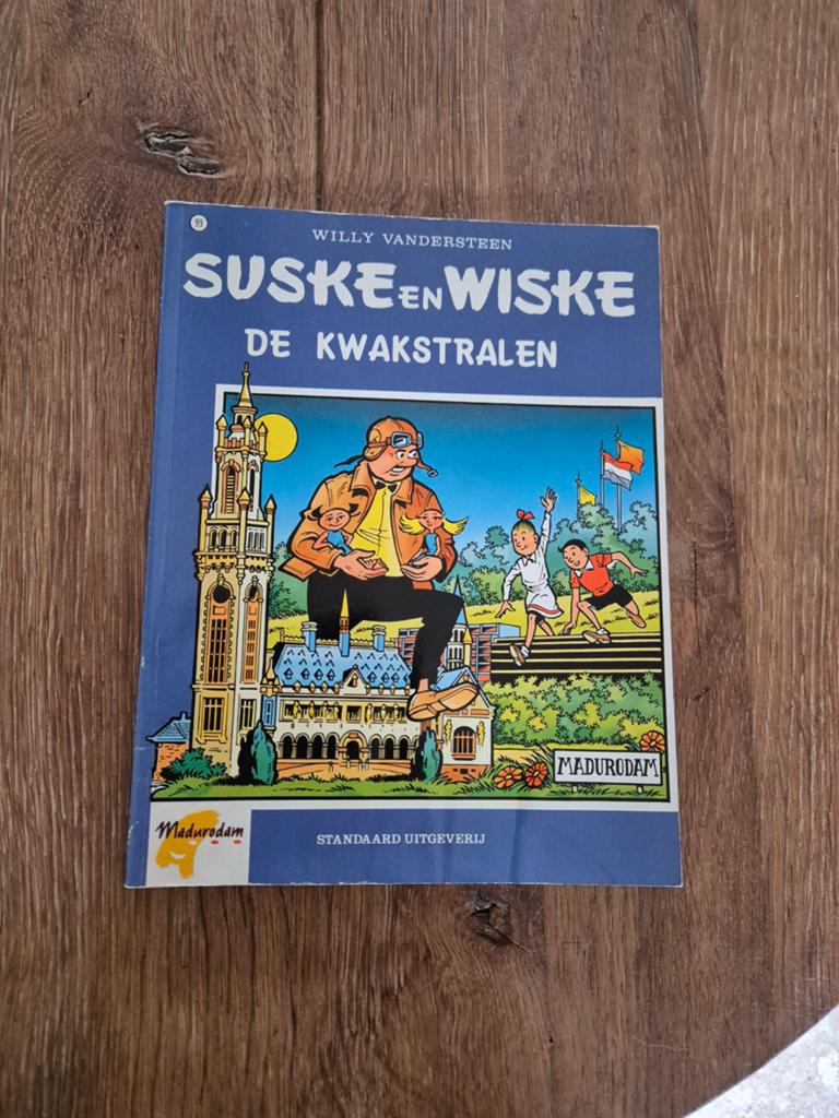 Suske en Wiske - De Kwakstralen (Madurodam editie), Boeken, Stripboeken, Eén stripboek, Ophalen of Verzenden, Gelezen, Willy Vandersteen