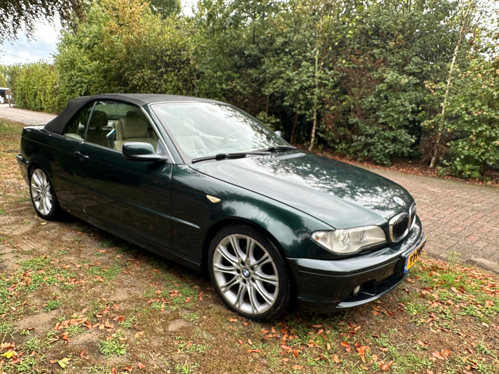 BMW 3-Serie 2.2 CI 320 Cabriolet 2004 Groen, 2171 cc, Achterwielaandrijving, Beige, Cabriolet