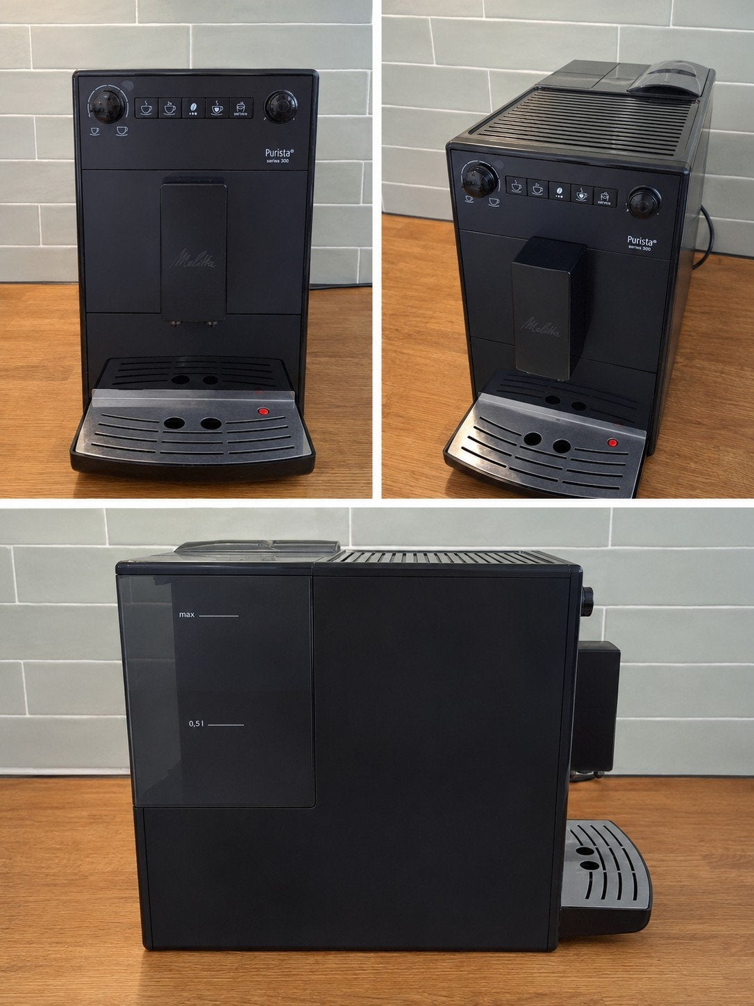 Melitta Purista F23/0-002 Volautomatische Koffiemachine, Ophalen, Afneembaar waterreservoir, Gebruikt, Koffiemachine