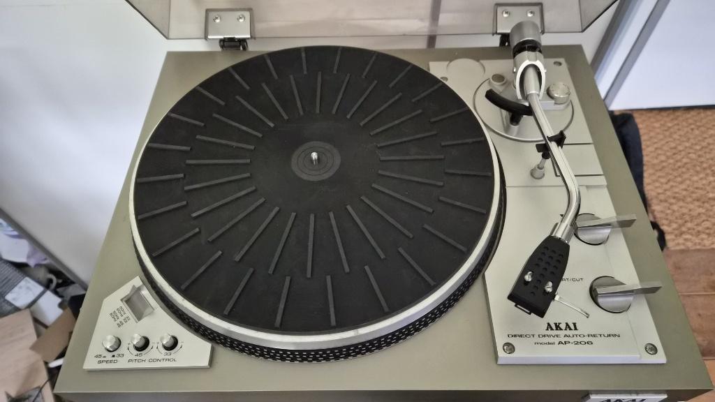 Akai AP-206, Audio, Tv en Foto, Platenspelers, Gebruikt, Automatisch, Ophalen of Verzenden, Platenspeler