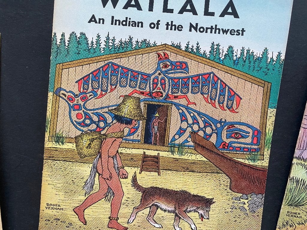 8 boeken over kinderen van indianen- en Eskimo's (1935), Ophalen of Verzenden