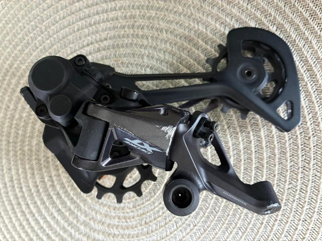 Shimano XT 12 speed Achterderailleur Mechanisch, Gebruikt, Elektrische fiets, Ophalen of Verzenden, Derailleur of Ketting