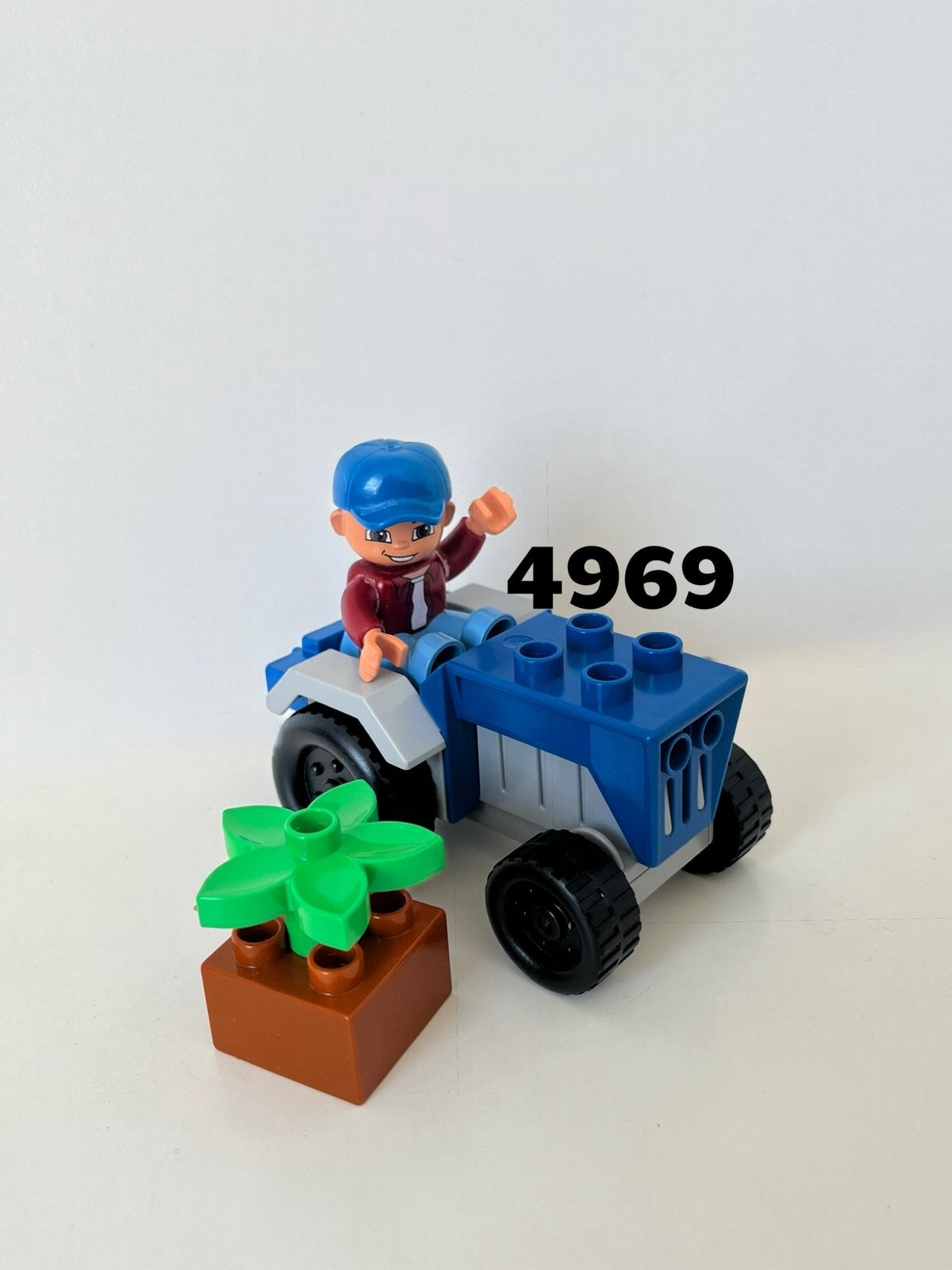 Lego DUPLO 4969 - Boer met Tractor, Ophalen of Verzenden, Gebruikt, Duplo