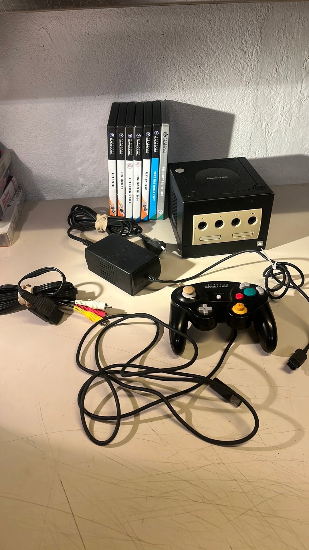 Nintendo GameCube spelcomputer met leuke spelletjes, Spelcomputers en Games, Spelcomputers | Nintendo GameCube, Ophalen of Verzenden